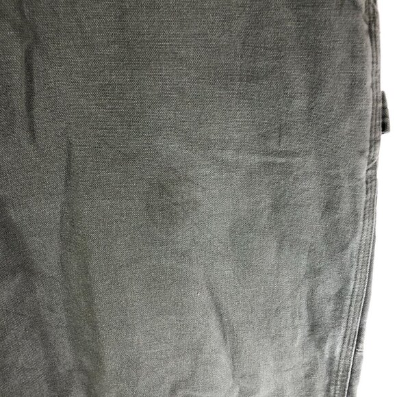 Carhartt Washed Duck Utility Work Pant Dungaree Fit B11 Green 44x32 Actual 42x30 - Picture 2 of 4